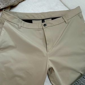Lululemon Men’s Commission Pants Size 38. Color Trench. Hemmed to a 30 in inseam